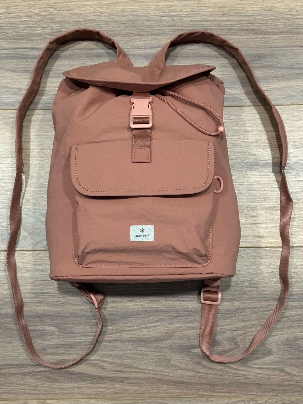 NEW Snow Peak Cample Mini Backpack in Deep Pink